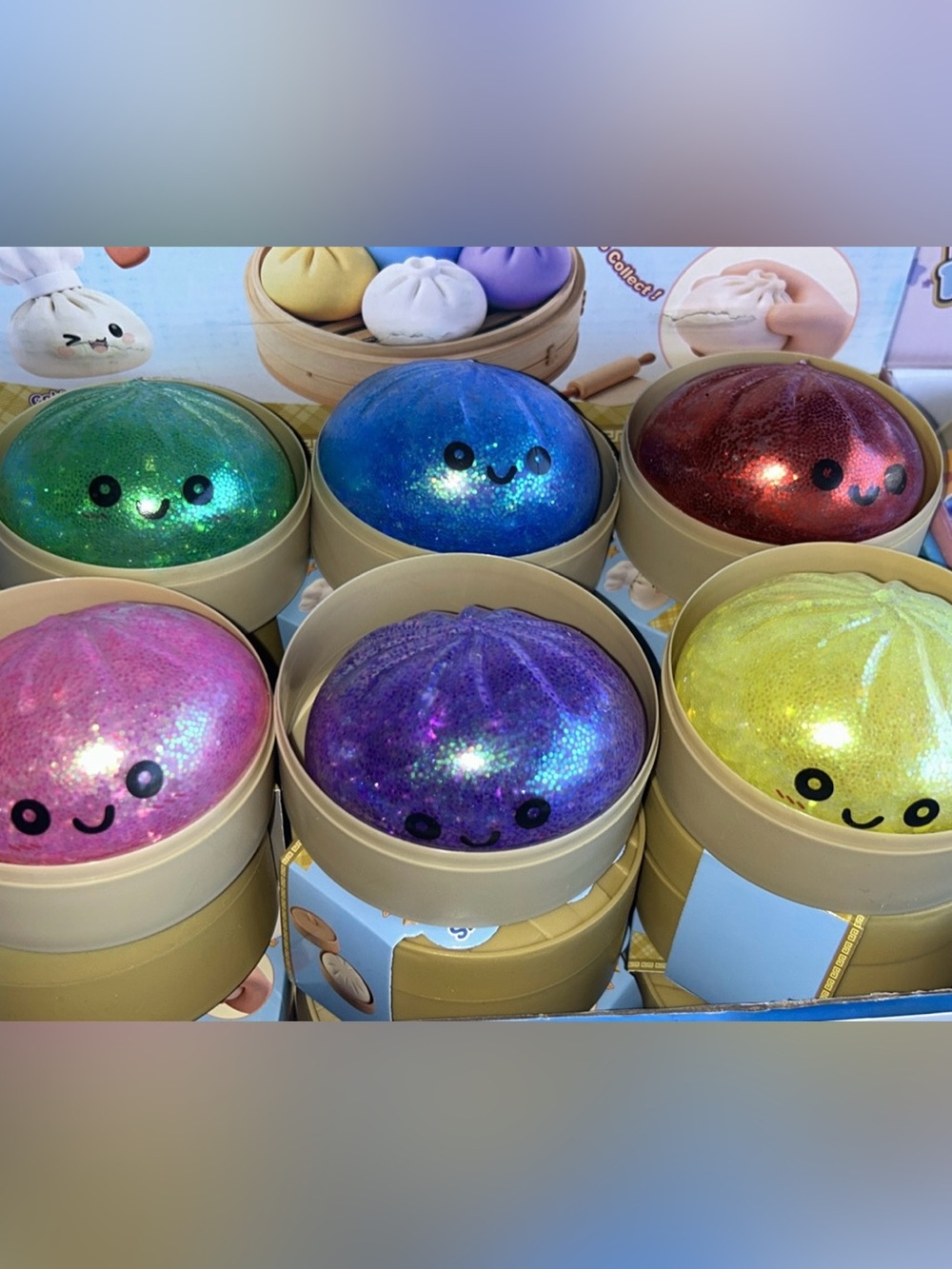 5 GLITTER DUMPLINGS